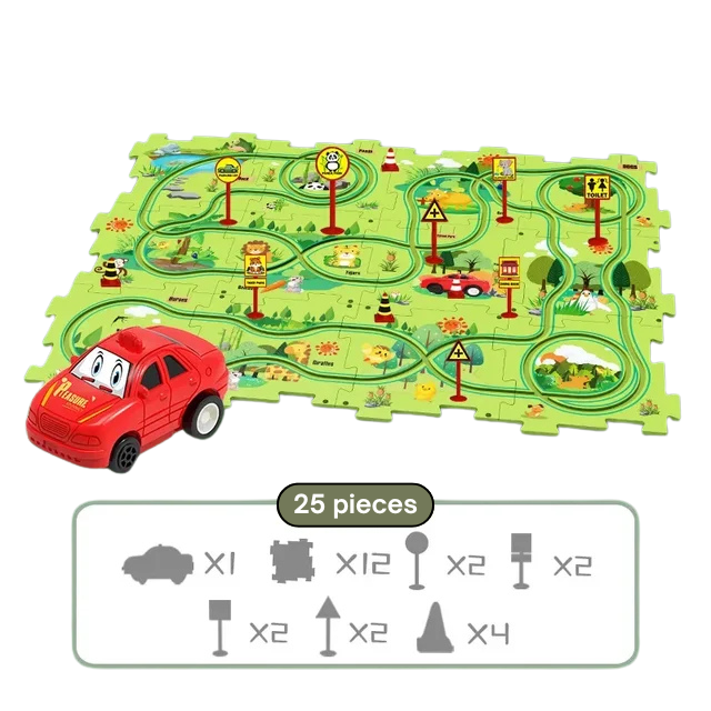 PuzzleTrack™ Kids Racing Set