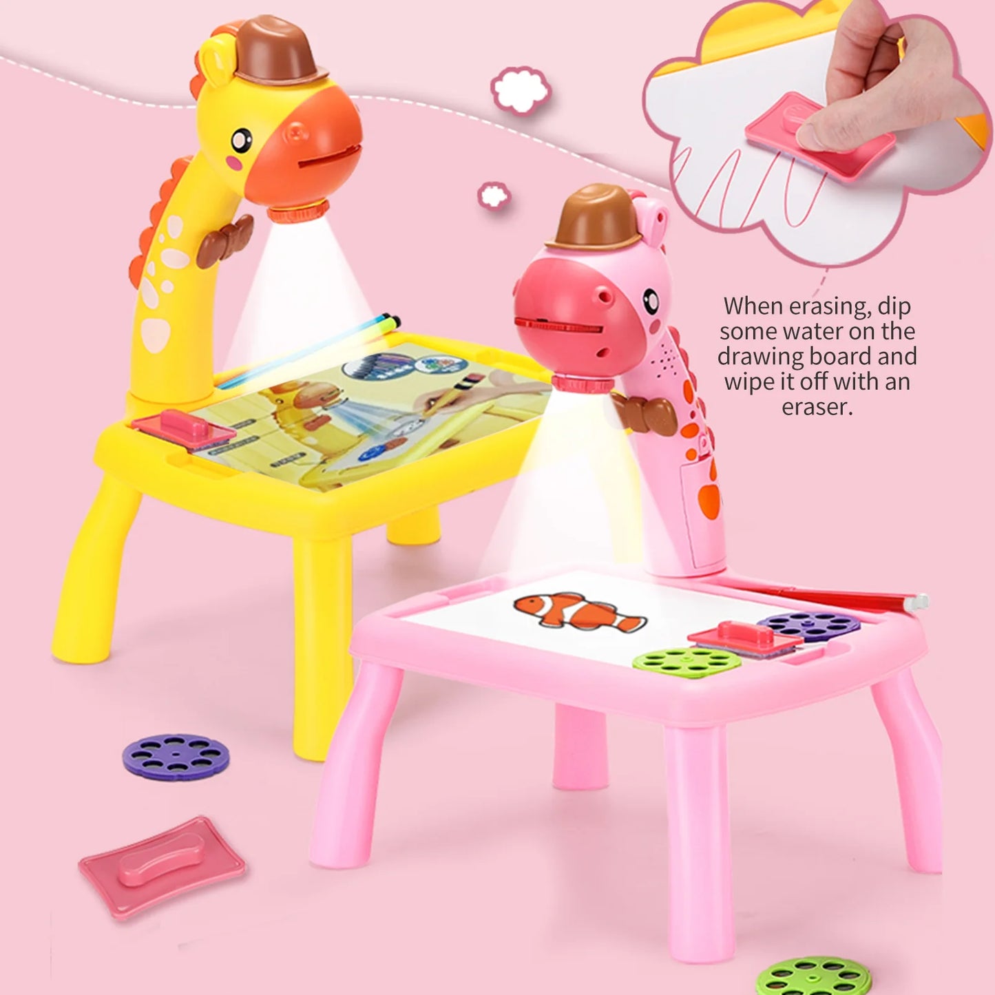 DreamGiraffe™ Magical Drawing & Learning Table