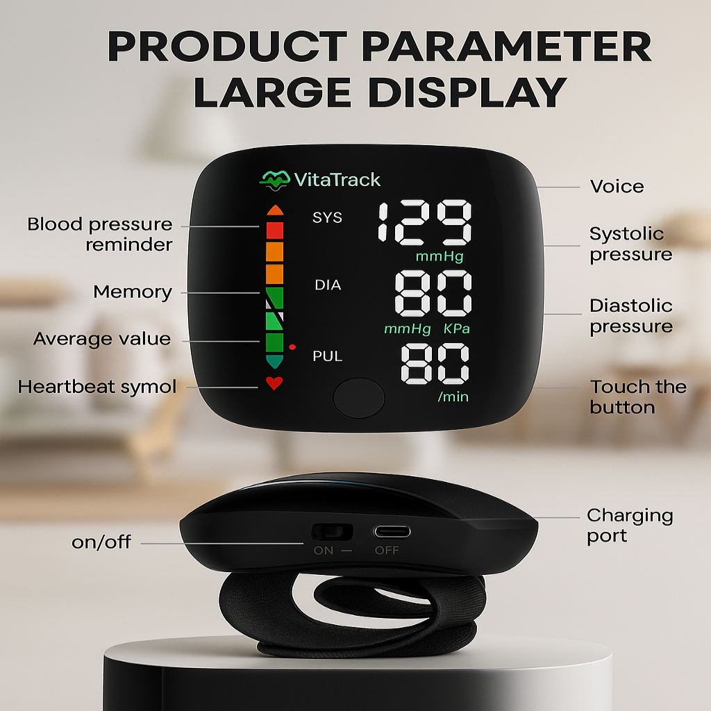 VitaTrack™ — Monitor Your Health Anytime, Anywhere