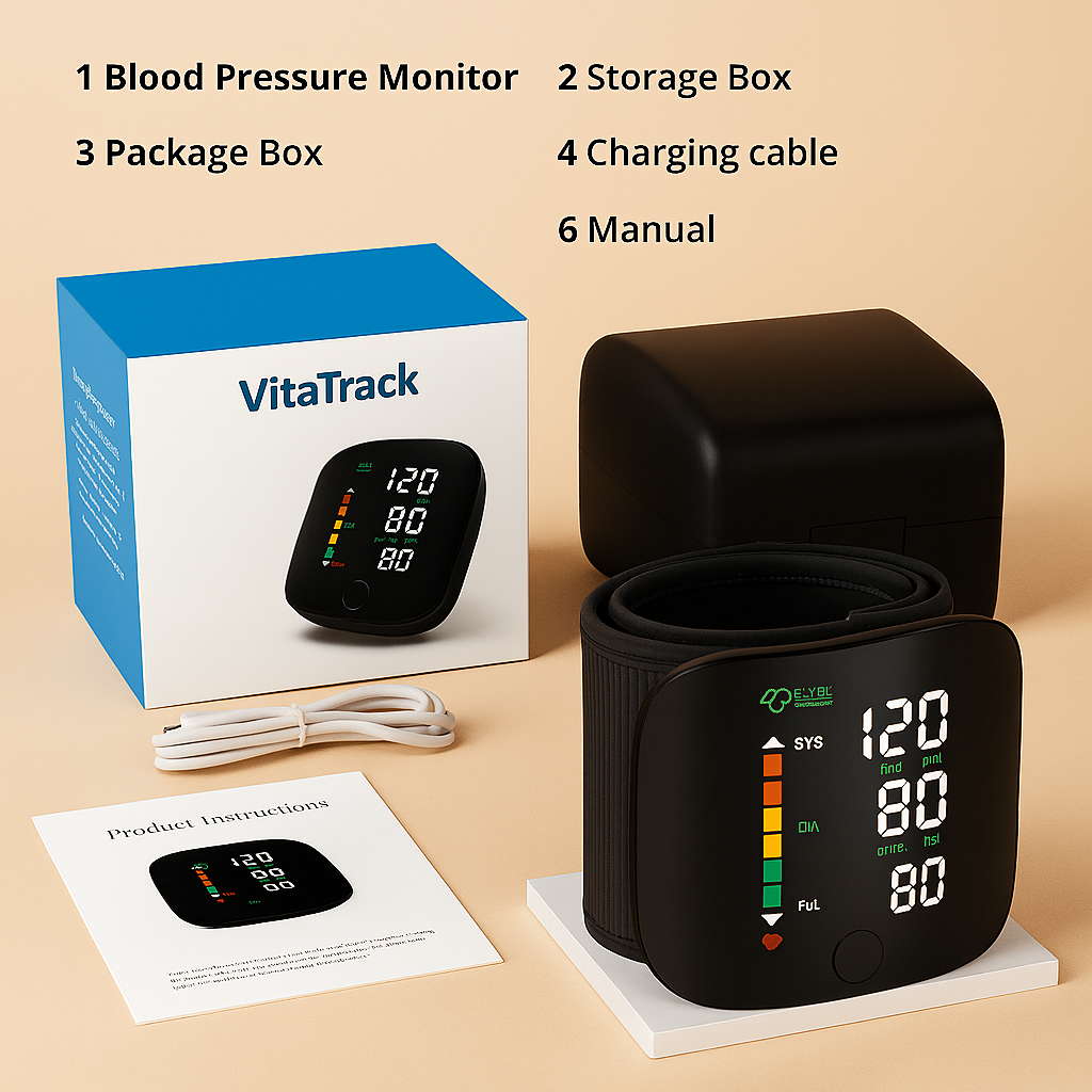 VitaTrack™ — Monitor Your Health Anytime, Anywhere