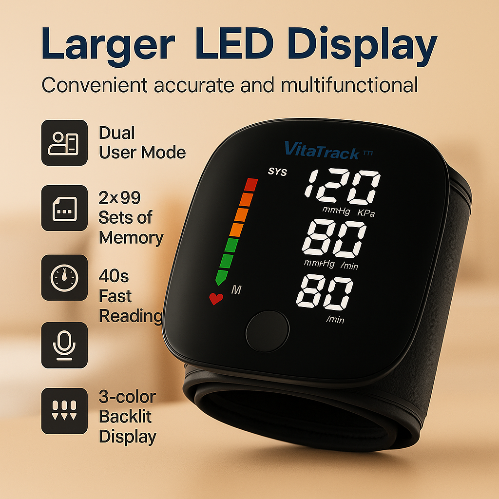 VitaTrack™ — Monitor Your Health Anytime, Anywhere