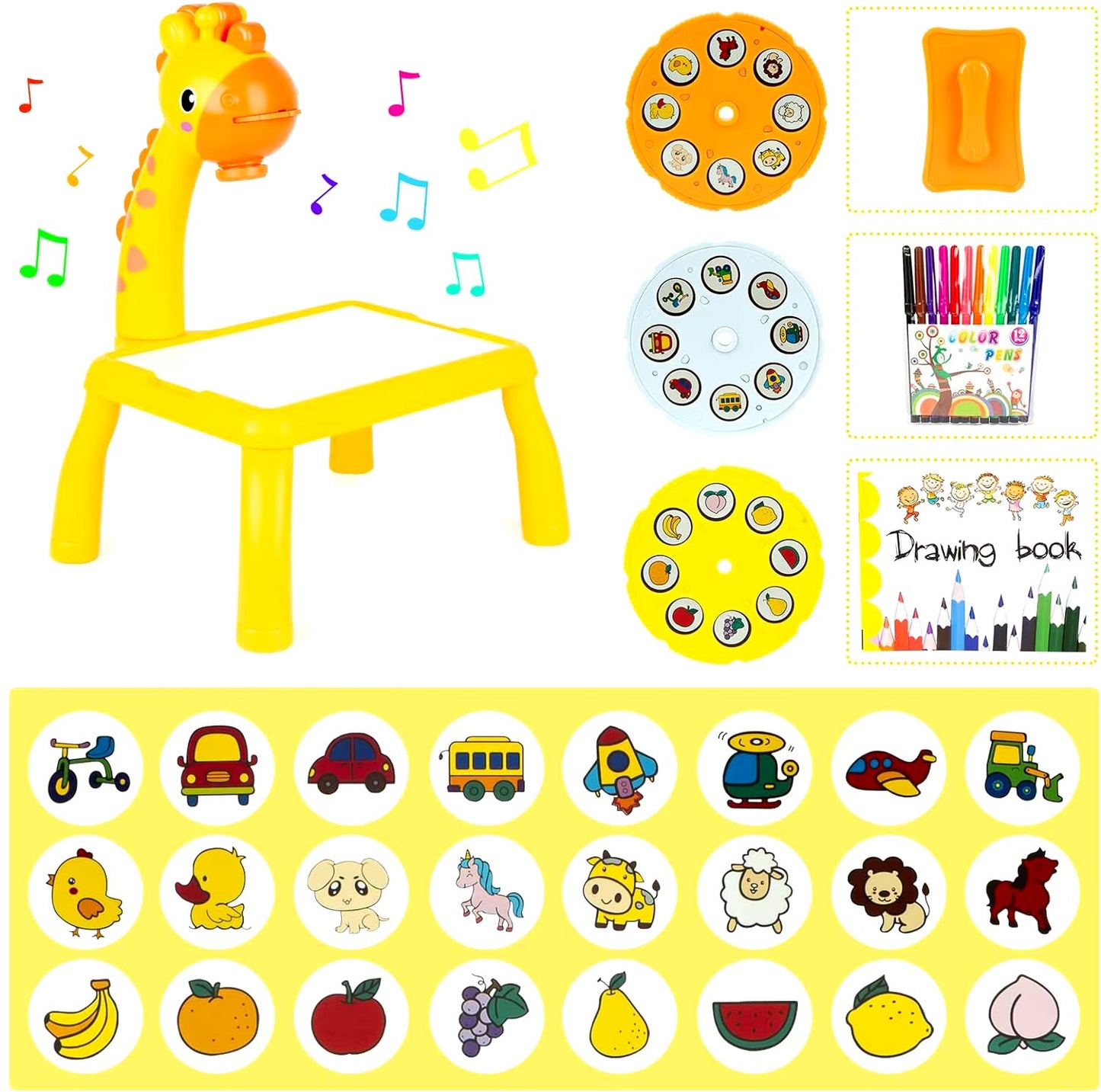 DreamGiraffe™ Magical Drawing & Learning Table
