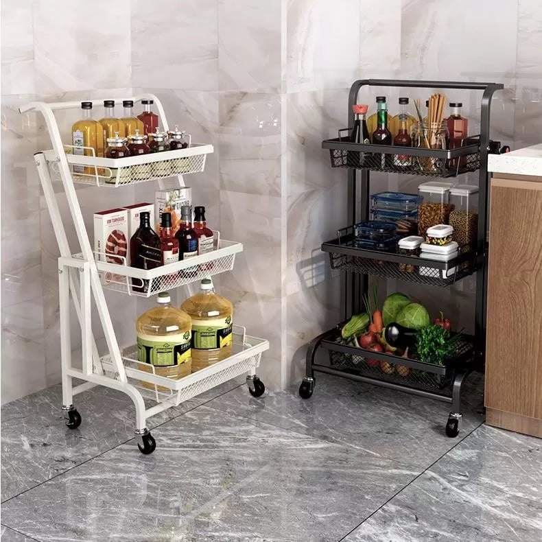 3-Tier Folding Storage Rack