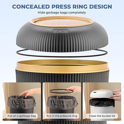 Smart Motion Sensor Trash Can™