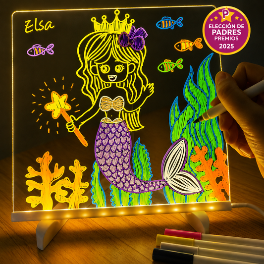 Pizarra de dibujo mágica LED GlowBoard™