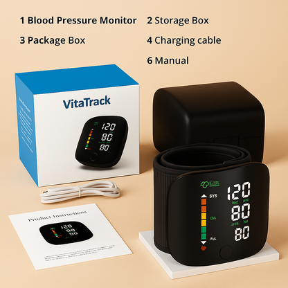 VitaTrack™ — Monitor Your Health Anytime, Anywhere