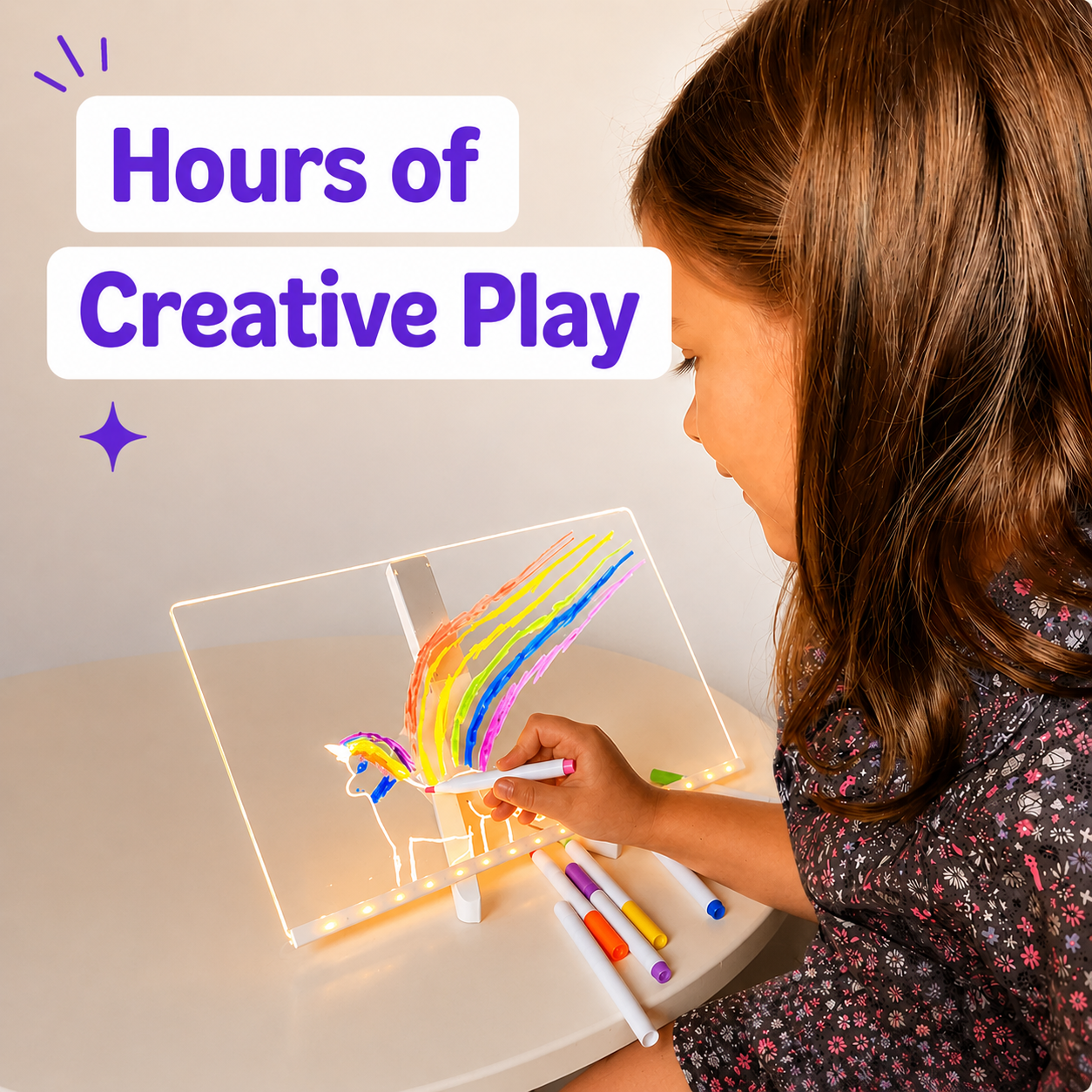 GlowBoard™  LED Magic Drawing Board