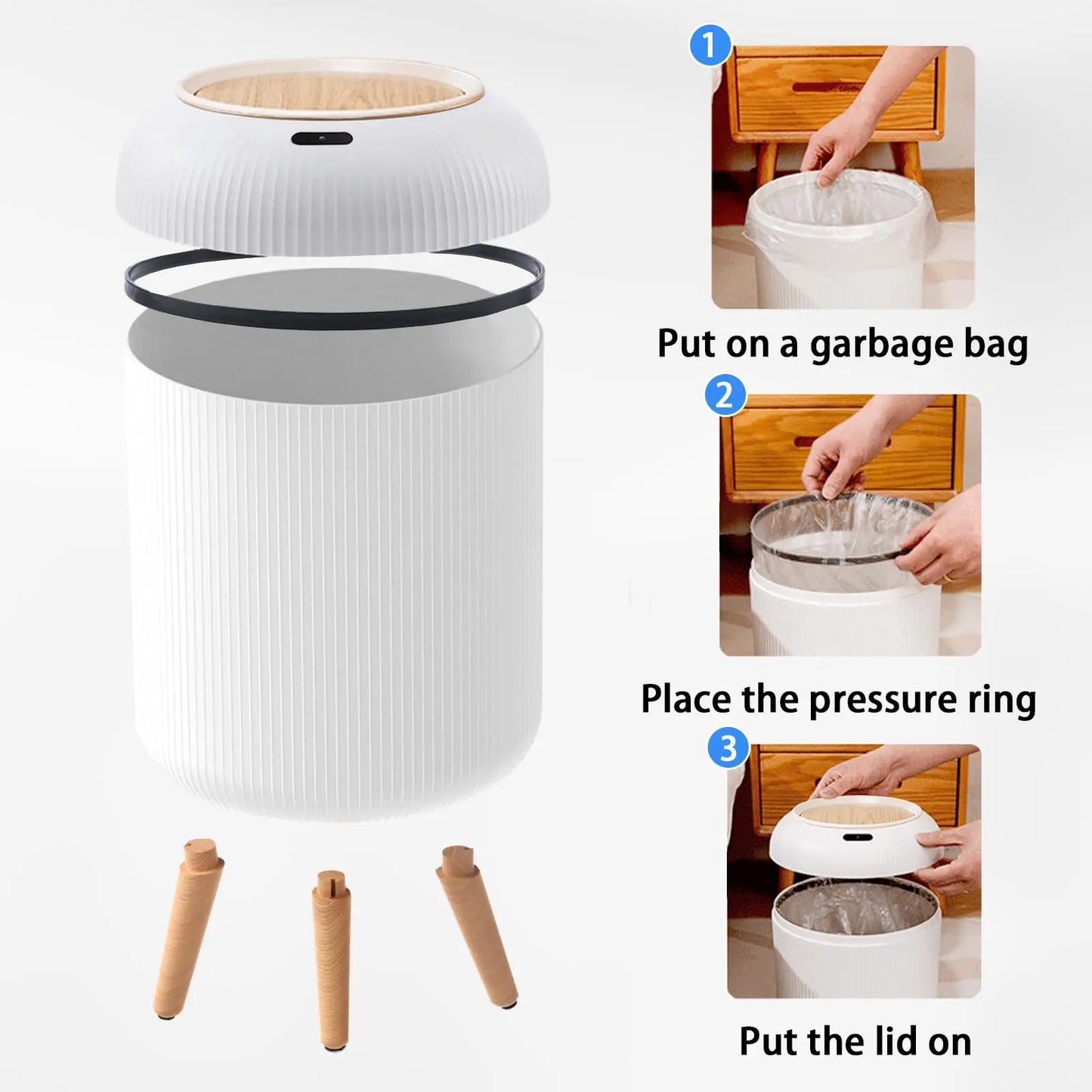 Smart Motion Sensor Trash Can™