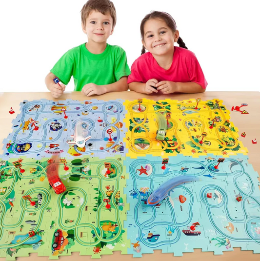 PuzzleTrack™ Kids Racing Set