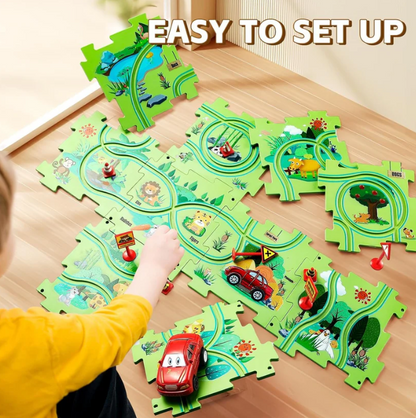 PuzzleTrack™ Kids Racing Set